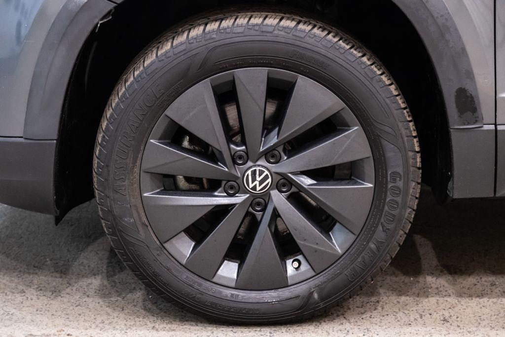 used 2023 Volkswagen Taos car, priced at $18,354