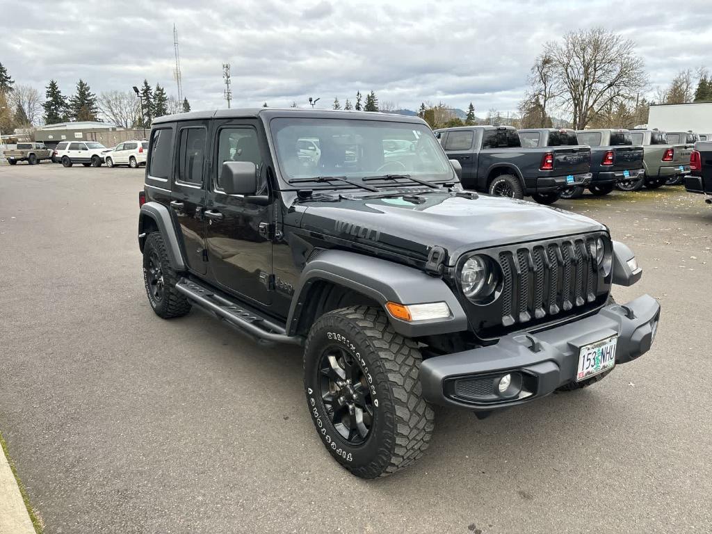 used 2021 Jeep Wrangler Unlimited car, priced at $25,990