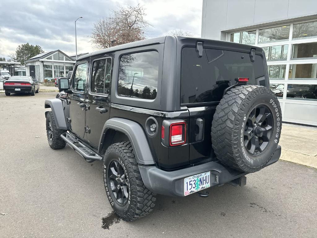 used 2021 Jeep Wrangler Unlimited car, priced at $25,990