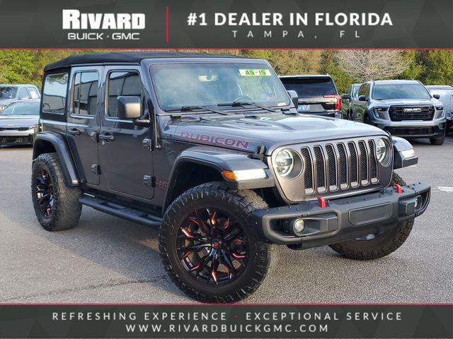 used 2021 Jeep Wrangler Unlimited car, priced at $26,858