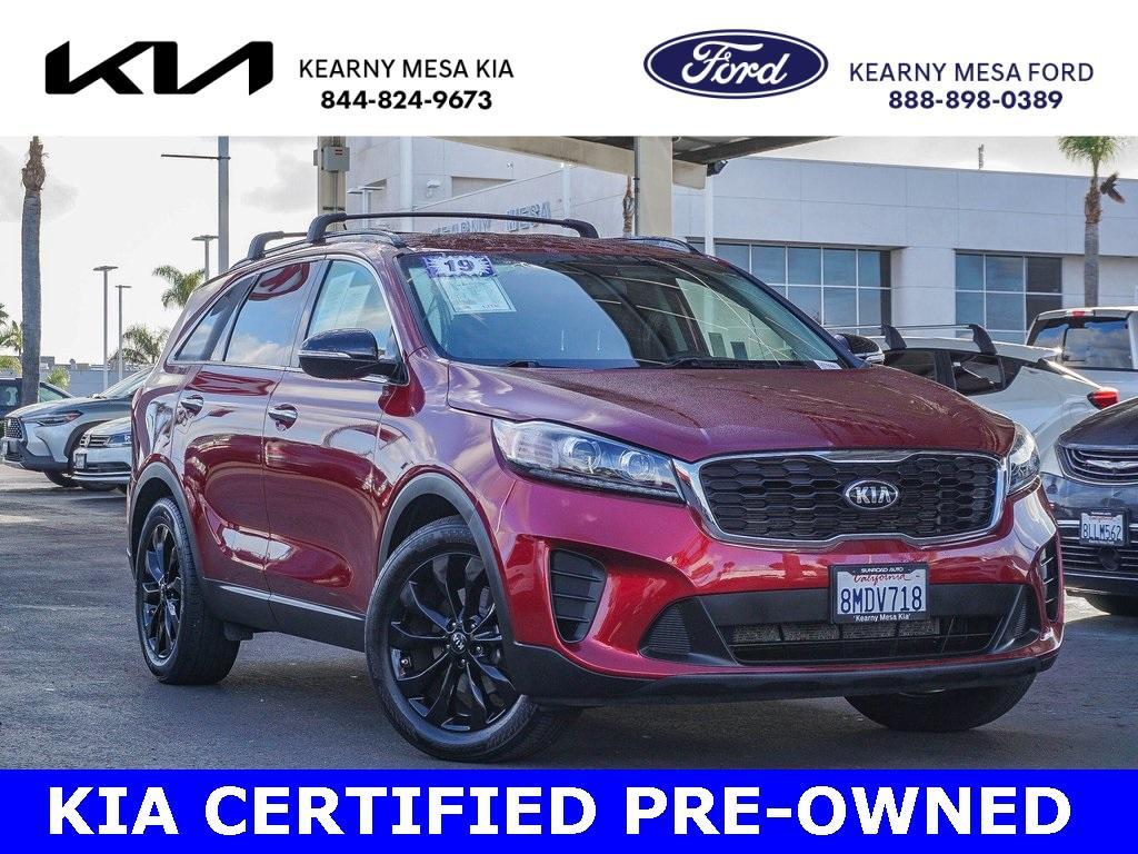 used 2019 Kia Sorento car, priced at $14,482