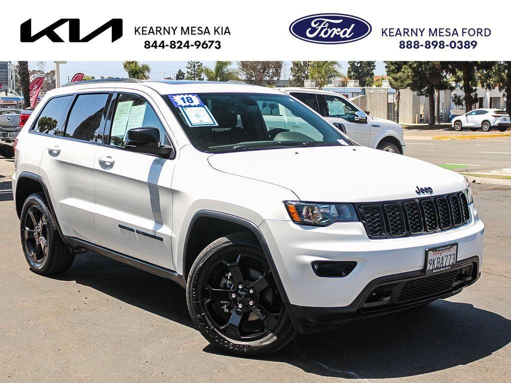used 2018 Jeep Grand Cherokee car, priced at $17,551