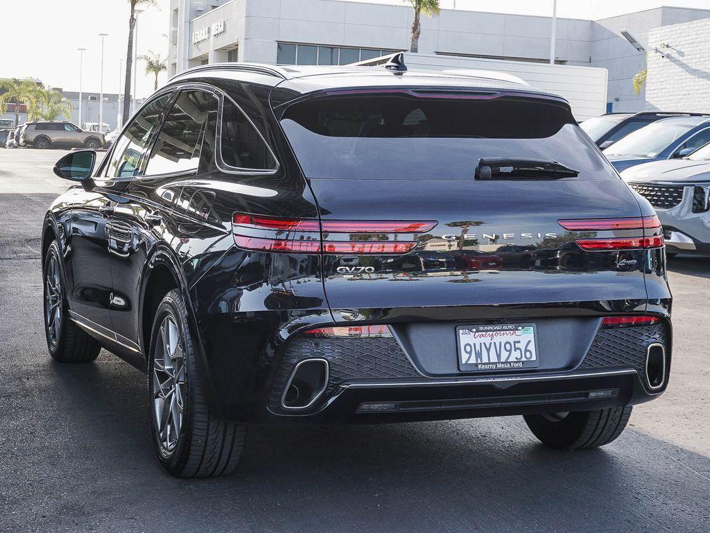 used 2025 Genesis GV70 car, priced at $36,252