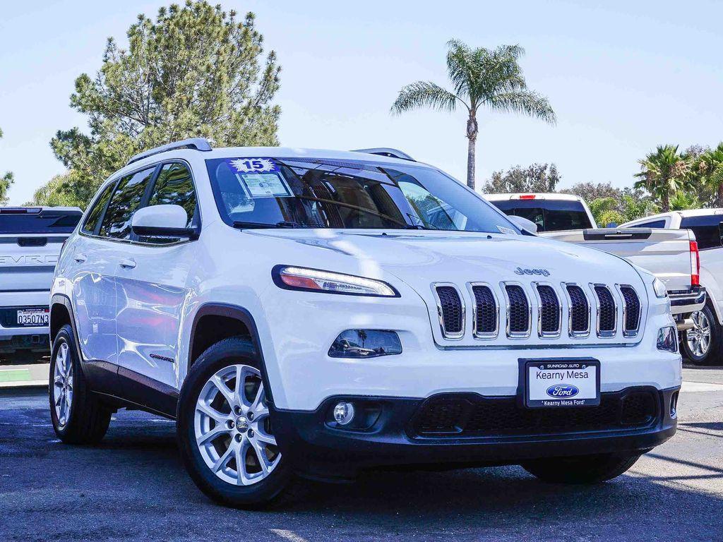 used 2015 Jeep Cherokee car, priced at $12,682
