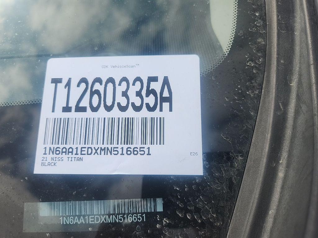used 2021 Nissan Titan car, priced at $29,991