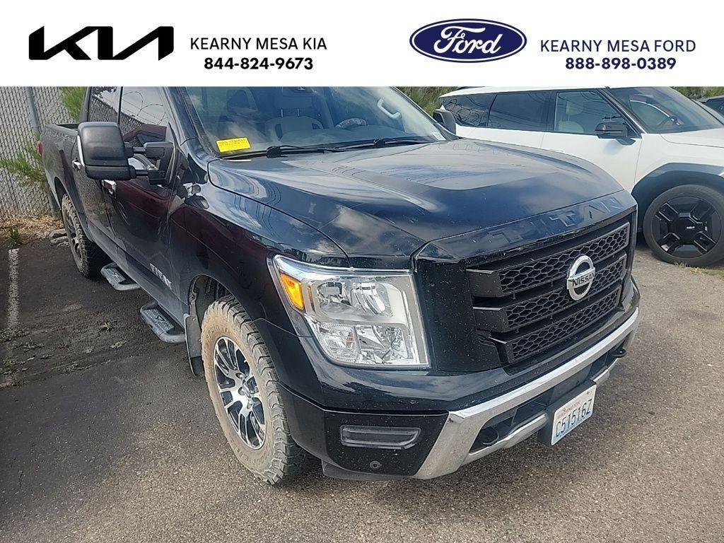 used 2021 Nissan Titan car, priced at $29,991