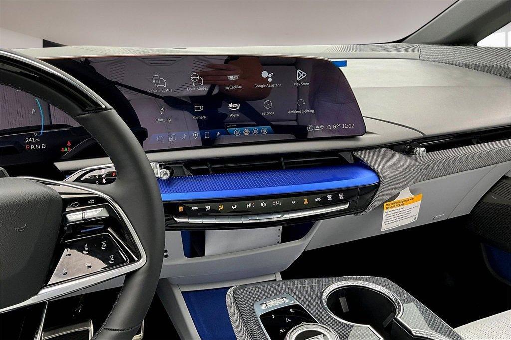 new 2025 Cadillac OPTIQ car, priced at $60,595