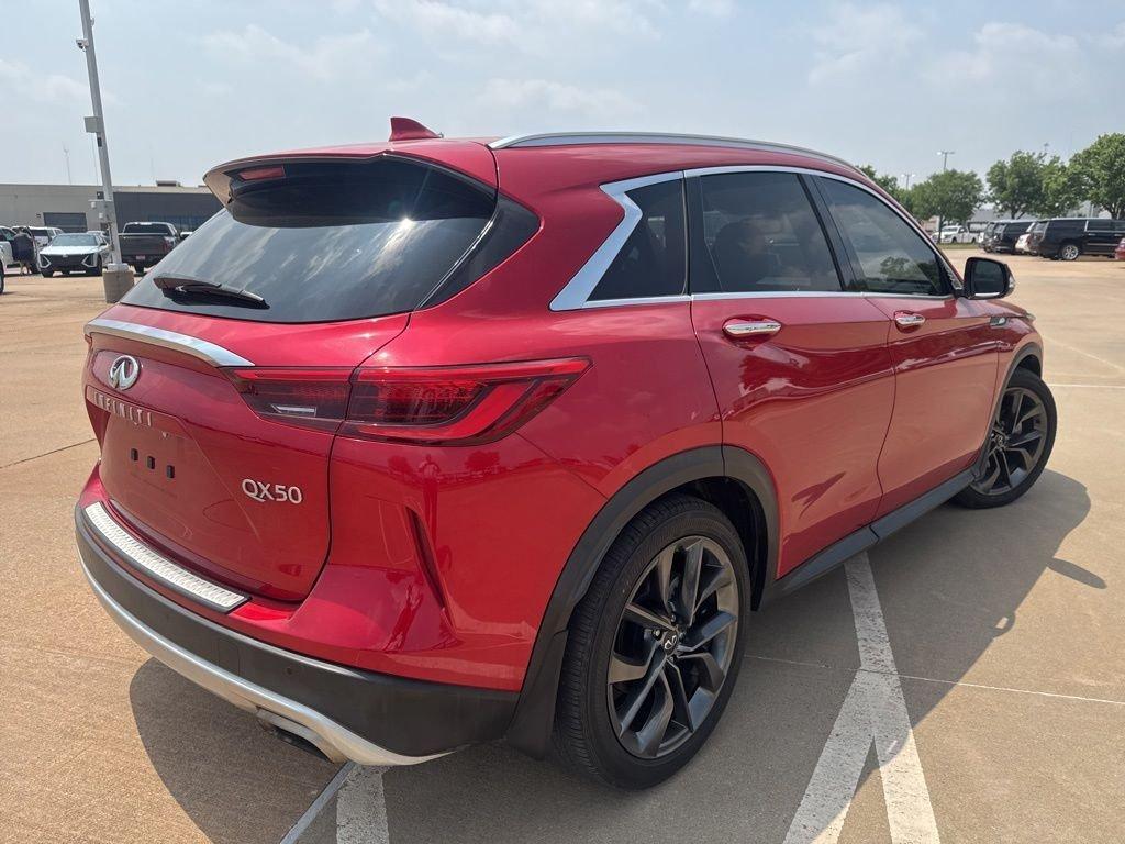 used 2022 INFINITI QX50 car, priced at $33,687