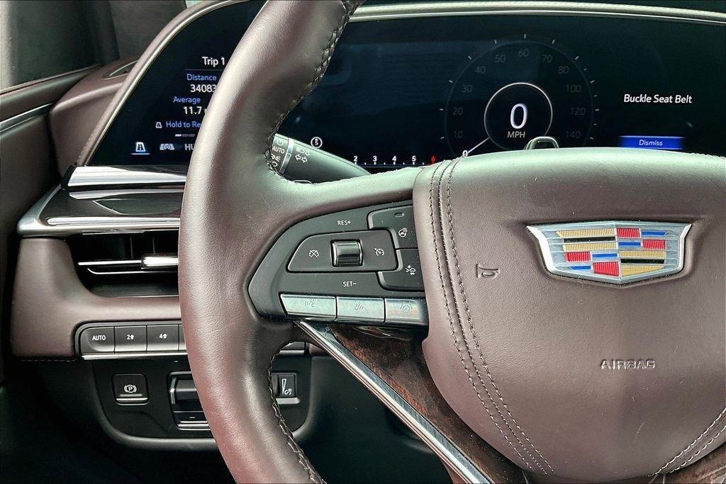 used 2022 Cadillac Escalade ESV car, priced at $73,599