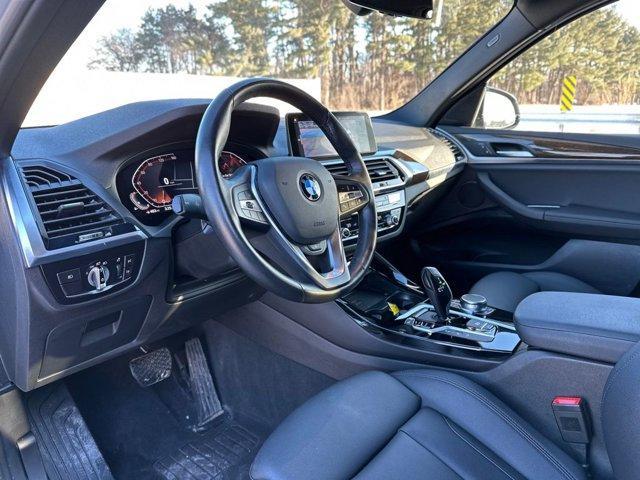 used 2021 BMW X3 car, priced at $27,980