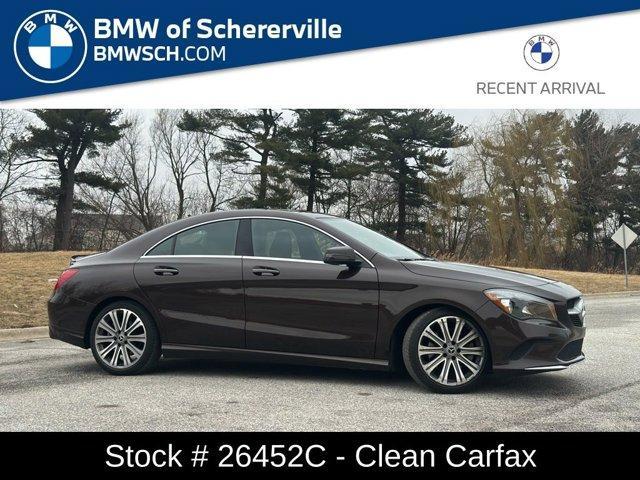 used 2018 Mercedes-Benz CLA 250 car, priced at $17,980