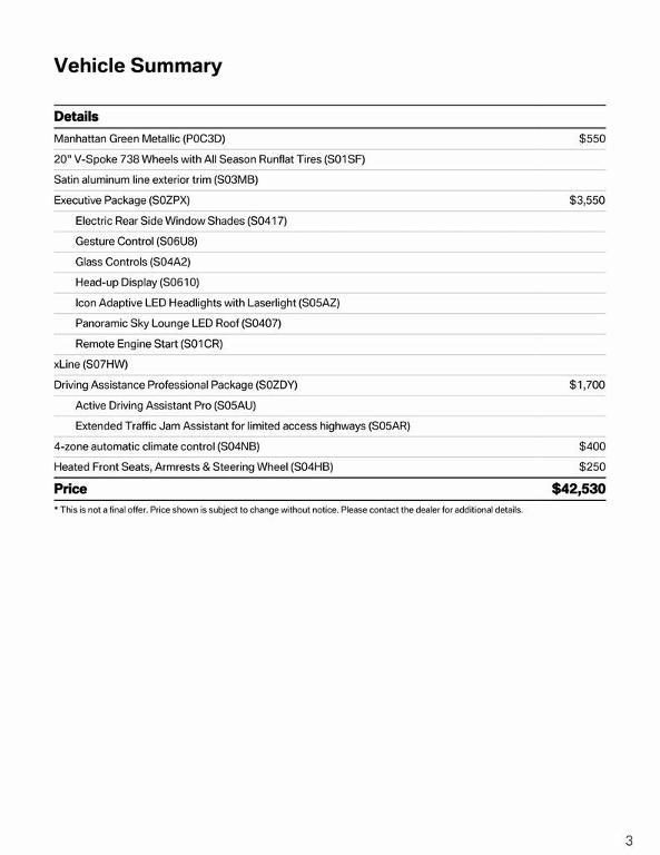 used 2022 BMW X6 car, priced at $38,880