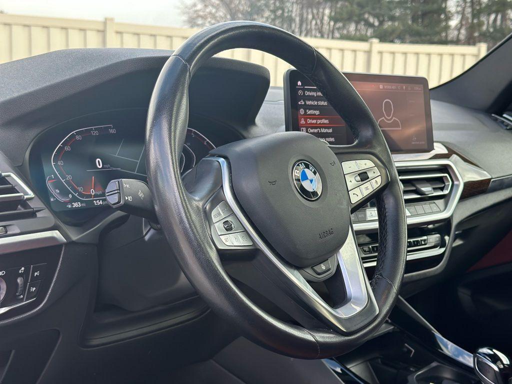used 2022 BMW X3 car, priced at $24,980