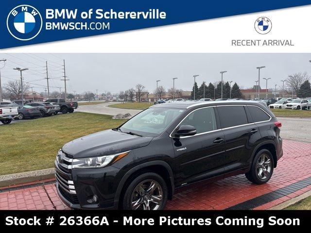 used 2017 Toyota Highlander Hybrid car, priced at $17,480