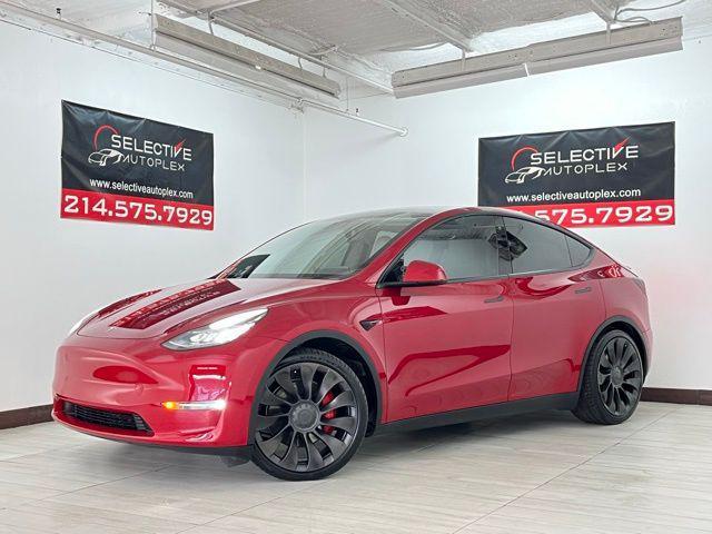 used 2021 Tesla Model Y car, priced at $27,996