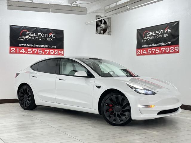 used 2023 Tesla Model 3 car, priced at $30,996