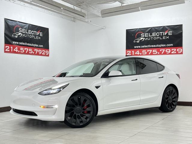 used 2023 Tesla Model 3 car, priced at $30,996