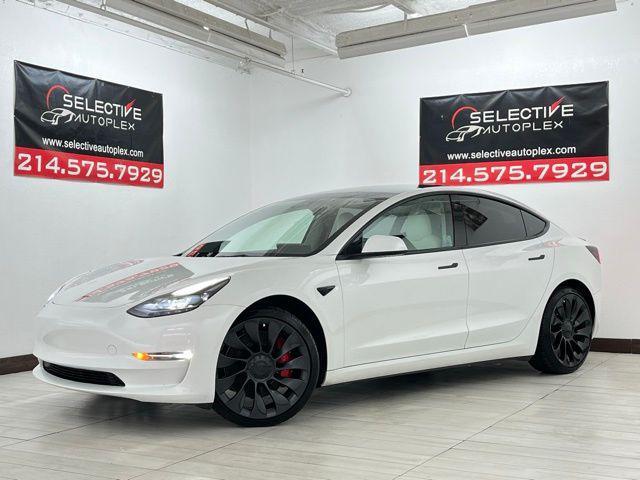 used 2023 Tesla Model 3 car, priced at $29,996