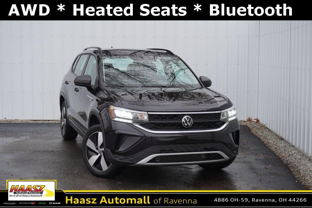 used 2024 Volkswagen Taos car, priced at $18,000