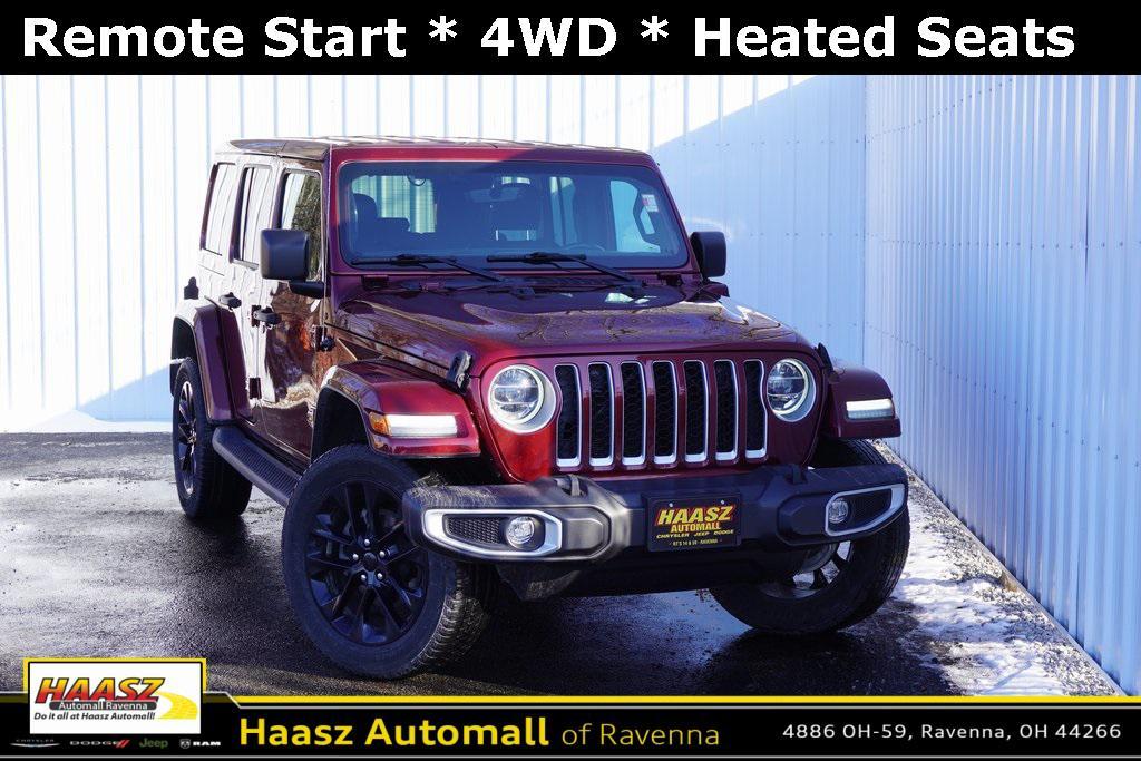 used 2021 Jeep Wrangler Unlimited 4xe car, priced at $33,900