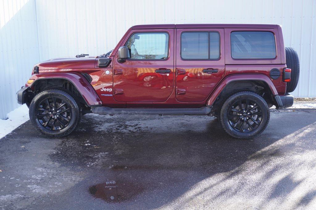 used 2021 Jeep Wrangler Unlimited 4xe car, priced at $33,900