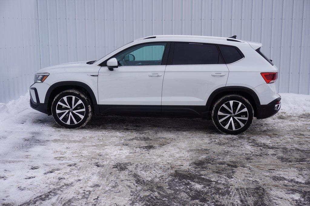 used 2023 Volkswagen Taos car, priced at $18,500