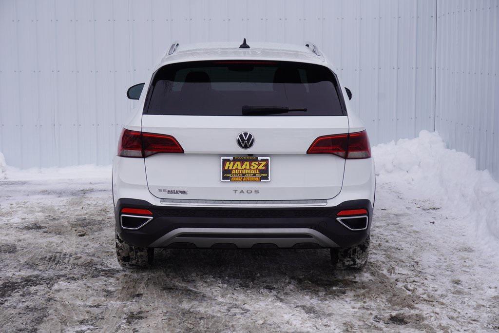 used 2023 Volkswagen Taos car, priced at $18,500