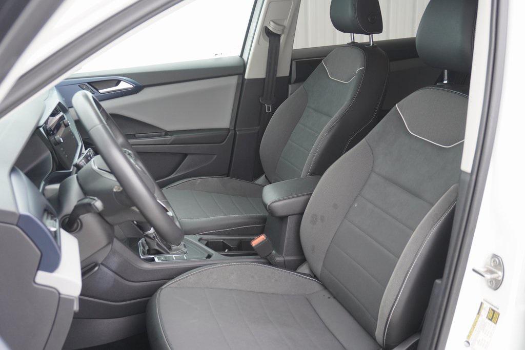 used 2023 Volkswagen Taos car, priced at $18,500