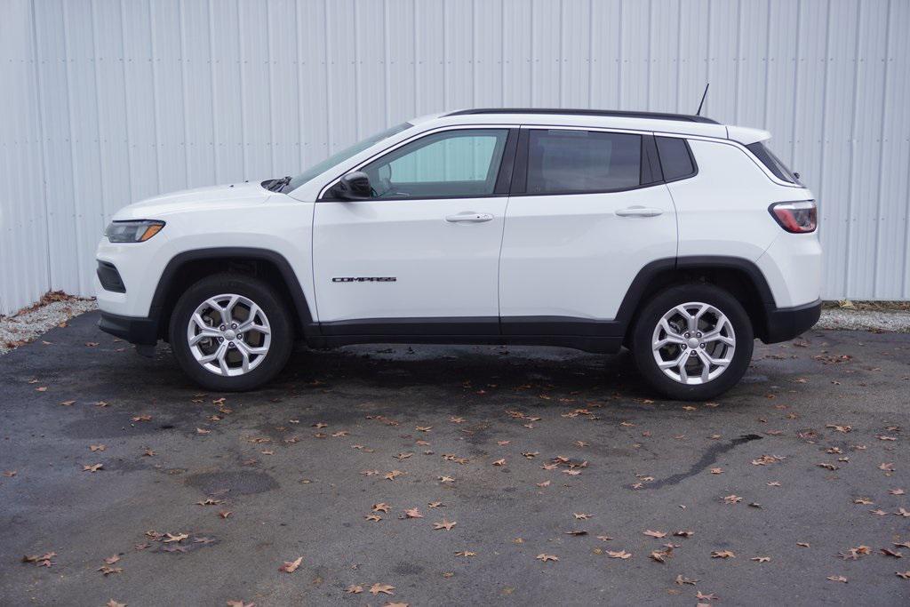 used 2024 Jeep Compass car, priced at $19,500
