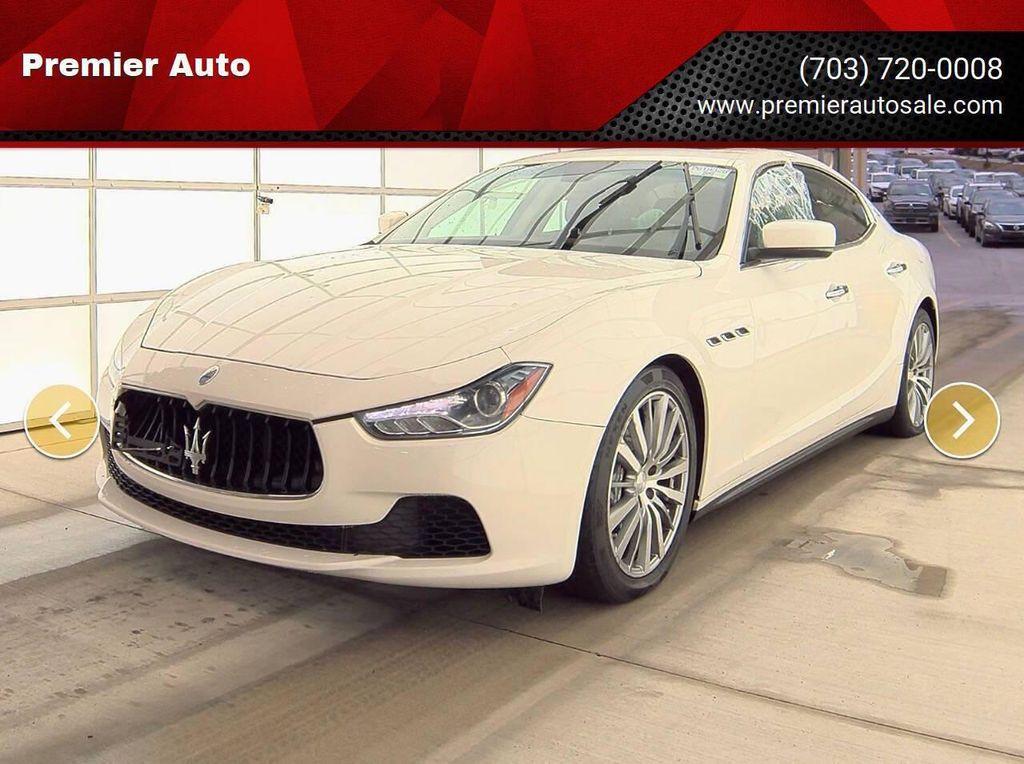 used 2015 Maserati Ghibli car, priced at $10,999