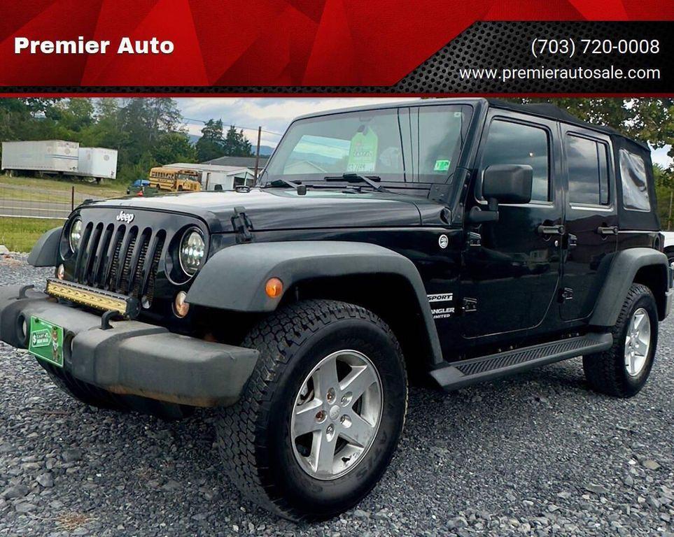 used 2014 Jeep Wrangler Unlimited car, priced at $8,900