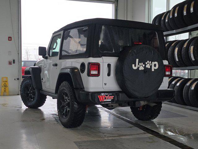 used 2022 Jeep Wrangler car, priced at $24,090