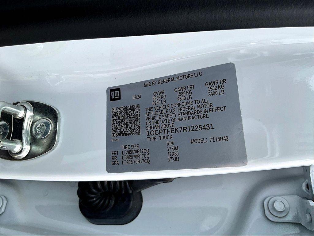 used 2024 Chevrolet Colorado car, priced at $43,578