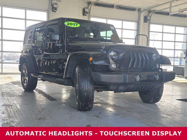 used 2017 Jeep Wrangler Unlimited car, priced at $17,994