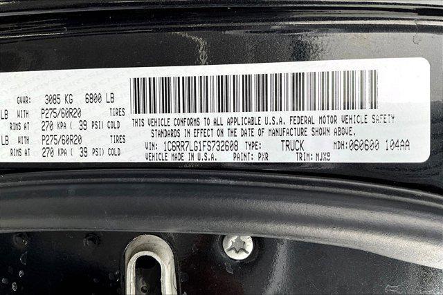 used 2015 Ram 1500 car, priced at $18,381