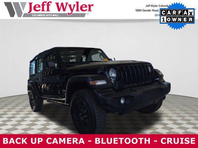 used 2018 Jeep Wrangler Unlimited car, priced at $19,436