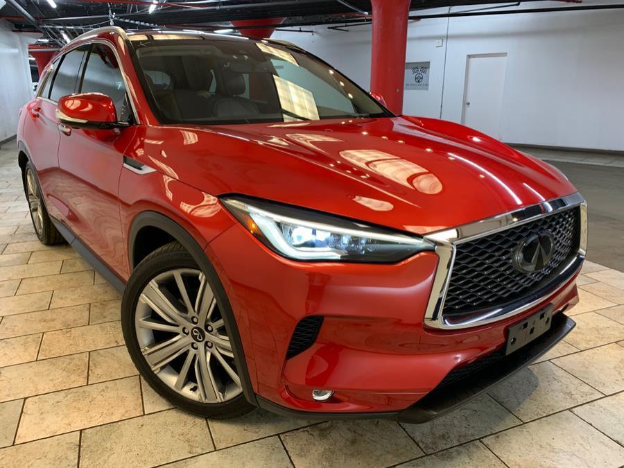 used 2021 INFINITI QX50 car, priced at $31,595