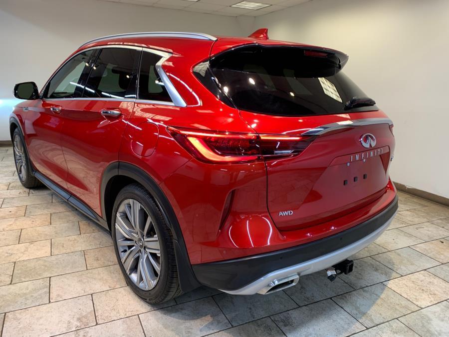 used 2021 INFINITI QX50 car, priced at $31,595
