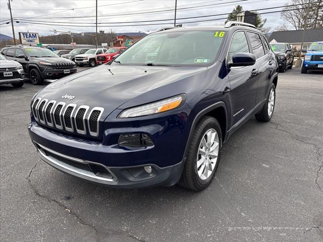 used 2016 Jeep Cherokee car, priced at $12,990