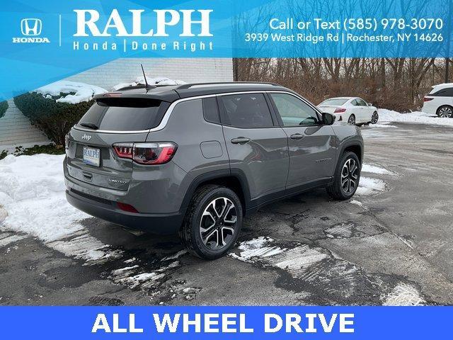 used 2022 Jeep Compass car, priced at $21,603