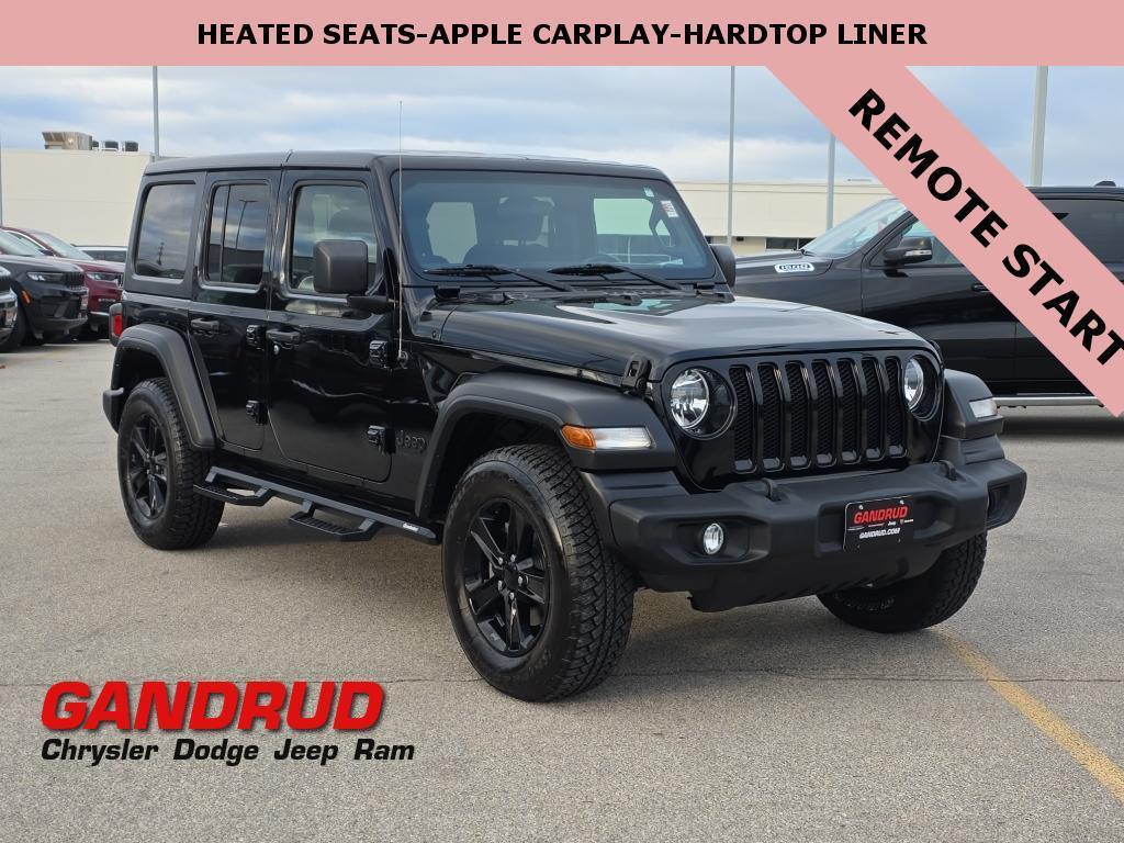 used 2021 Jeep Wrangler Unlimited car, priced at $31,495