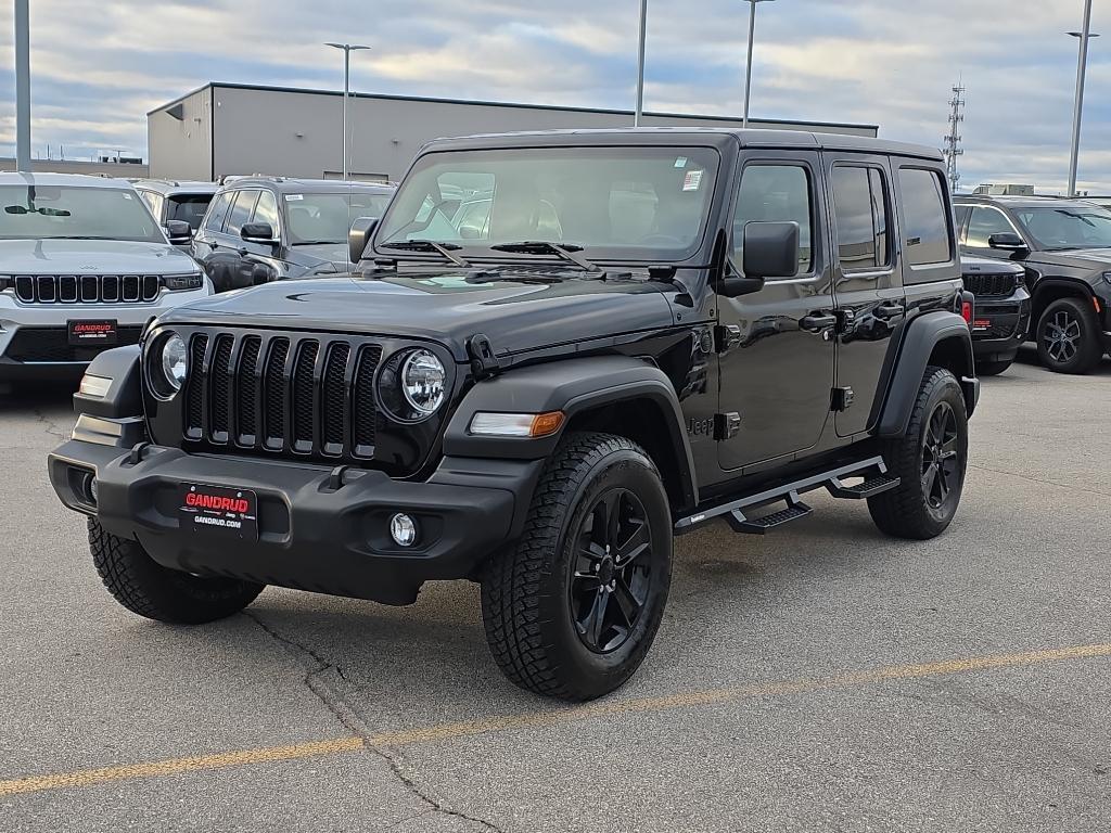 used 2021 Jeep Wrangler Unlimited car, priced at $31,495