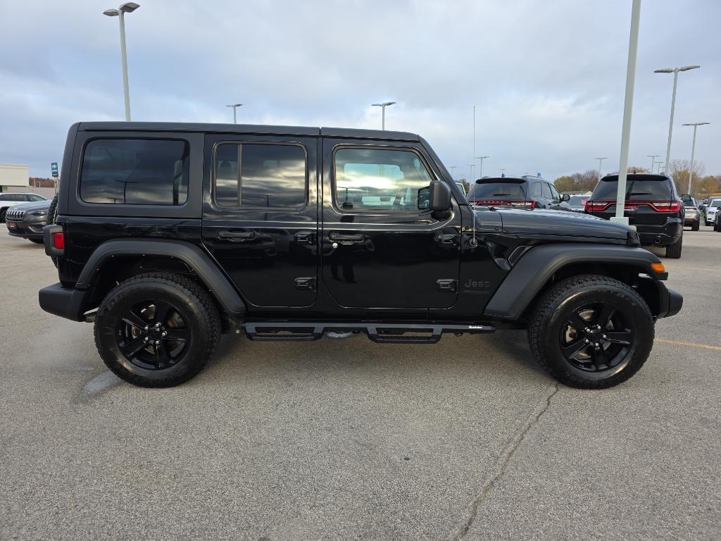 used 2021 Jeep Wrangler Unlimited car, priced at $31,495