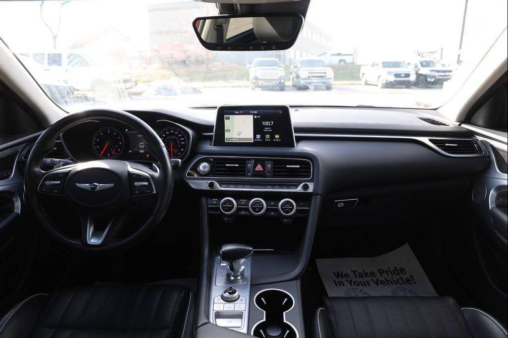 used 2020 Genesis G70 car, priced at $18,950