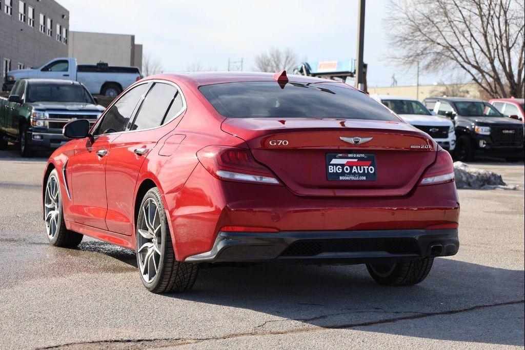 used 2020 Genesis G70 car, priced at $18,950