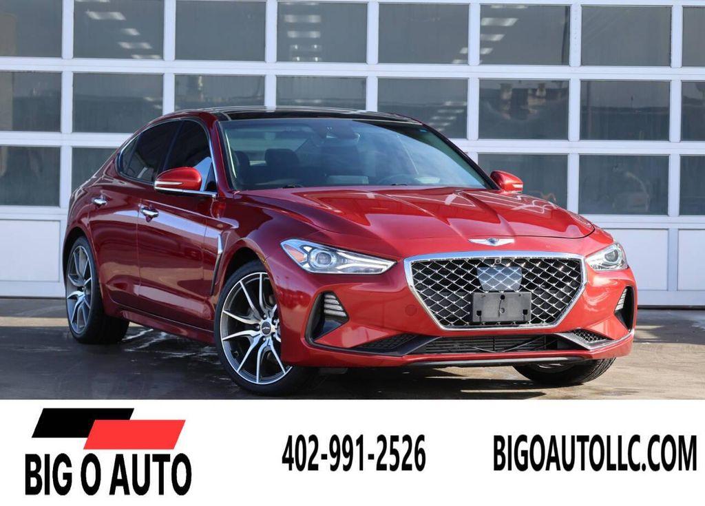 used 2020 Genesis G70 car, priced at $18,950