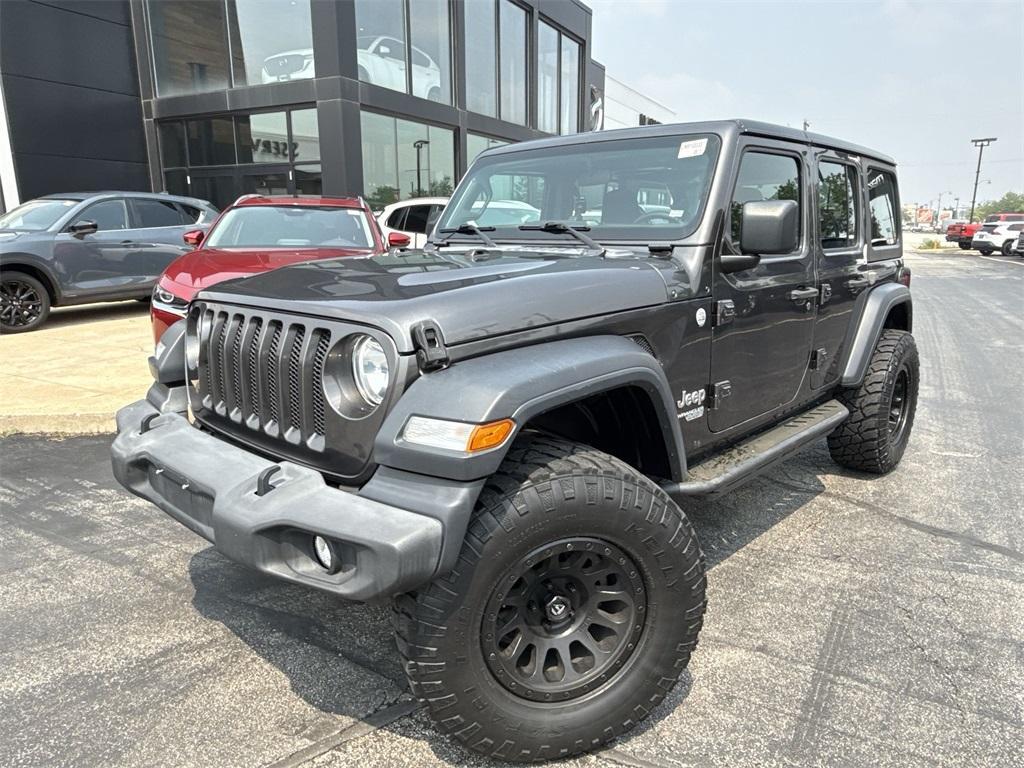 used 2018 Jeep Wrangler Unlimited car, priced at $20,919