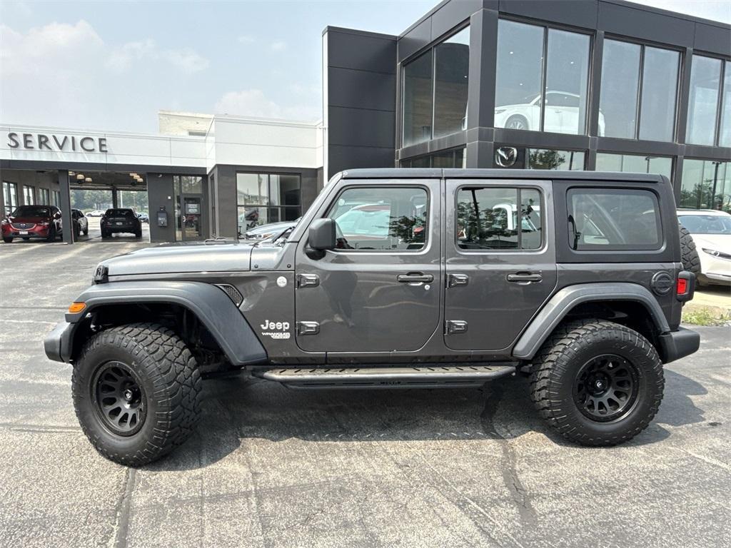 used 2018 Jeep Wrangler Unlimited car, priced at $20,919