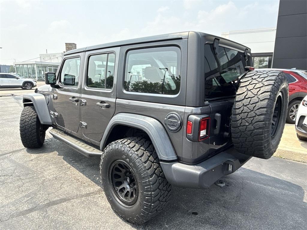 used 2018 Jeep Wrangler Unlimited car, priced at $20,919