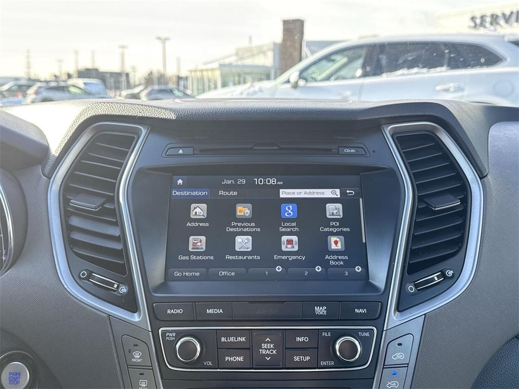 used 2018 Hyundai Santa Fe car, priced at $13,890